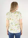 Vero Moda women's t-shirt VMEASY Joy snow white/phoebe - Women's T-shirts - 138589 - 2