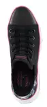 Skechers women's sneakers 186000/BKPR SNOOP ONE - BOSS LIFE CANVAS black/purple - Skechers women`s sneakers - 138669 - 4