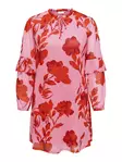 Only Carmakoma plus size stretch dress Carti pink drink/red flower - Dresses and tunics - 138709 - 1