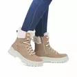 Rieker women's ankle boots W2174-20 beige - Rieker ankle boots - 139239 - 5