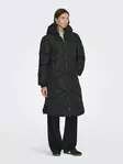 JDY women's long winter coat Padded black - Women's winter jackets - 139909 - 1