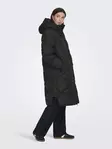 JDY women's long winter coat Padded black - Women's winter jackets - 139909 - 3