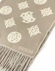 Guess Scarf AW5451VIS03 DKO dark taupe - Women's scarfs - 140079 - 2