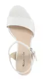 Tamaris party sandals 28008-42 white matt - Tamaris women`s sandals - 140489 - 3