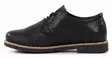 Andrea Conti women's genuine leather walking shoes 0342801-1109 black - Wide last walking shoes - 137789 - 3