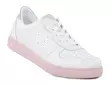 Andrea Conti women's genuine leather sneakers 0341050-1909 white/pink - Women's sneakers - 140309 - 1