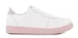 Andrea Conti women's genuine leather sneakers 0341050-1909 white/pink - Women's sneakers - 140309 - 3
