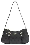Guess Shoulder Bag Leona coal logo - Handbags - 140459 - 1