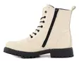 Ilves women's ankle boots / combat boots 8627 textile beige - Women's ankle boots - 138049 - 3