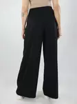 JDY Pants DINA LIFE PLEAT WIDE PANT Black - Women's trousers - 141799 - 2