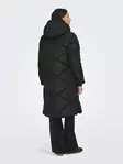 JDY women's long winter coat Padded black - Women's winter jackets - 139909 - 2