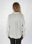 JDY women's blouse Knot Lurex cloud dancer/sea spray - Women's shirts and blouses - 139069 - 2