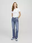 JJXX straight leg jeans Nice Straight MW medium blue - Women's jeans - 137649 - 2