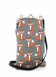 Nabo purse with shoulder strap K556 big fox - Wallets - 137349 - 1