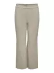 Only Carmakoma women's plus size trousers CARGOLDTRASH Straight pure cashmere - Women's trousers - 140199 - 6