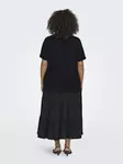 Only Carmakoma Women's Plus Size T-Shirt Moster Fold Up Black - Women's T-shirts - 138019 - 2