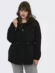 Only Carmakoma women's plus size jacket CARNEWSTARLINE black - Women's light jackets - 140319 - 1