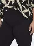 Only Carmakoma plus size flared jeans Thunder Mid Push Up black - Women's jeans - 137589 - 4