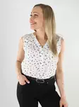 Only women's floral top cloud dancer/blue bella - Women's tank tops - 138479 - 3
