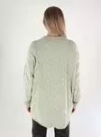 Only women's sweater Long desert sage - Women's knitwear - 139279 - 2