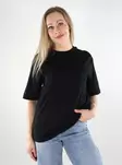 Only women's t-shirt Manhattan Oversize black - Women's T-shirts - 137599 - 1