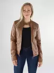 Only Jacket Bandit faux Cognac - Women's leather- and pu-jackets - 136539 - 1