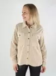 Pieces women's shirt jacket white pepper - Women's light jackets - 138889 - 1