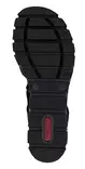 Rieker women's wedge sandals 68075-00 black - Rieker women`s sandals - 140659 - 4