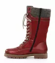 Rieker Remonte women's studded boots D9380-35 red - Rieker boots - 137219 - 2