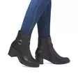 Rieker Remonte women's Ankle boots D2A73-00 black - Rieker ankle boots - 136919 - 5