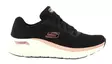 Skechers women's sneakers 150067/BKRG ARCH FIT 2.0 - GLOW THE DISTANCE black - Skechers women`s sneakers - 136639 - 1