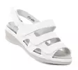 Suave genuine leather sandals Athens 15004T white - Women's sandals - 138139 - 1