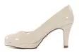 Tamaris high heels / pumps 22432-43 beige patent - Women's pumps and high heels - 137909 - 2
