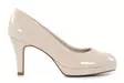 Tamaris high heels / pumps 22432-43 beige patent - Women's pumps and high heels - 137909 - 1