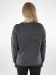 Vero Moda women's sweater Crewlefile medium gray - Women's knitwear - 137169 - 2
