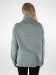Vero Moda women's sweater Cowlneck Balsam green - Women's knitwear - 137339 - 2