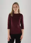 Vero Moda Shirt VMPANDA MODAL winetasting - Women's long sleeved shirts - 133719 - 1