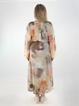 Vero Moda long dress V-Neck Belt alloy/haley - Dresses and tunics - 140499 - 2