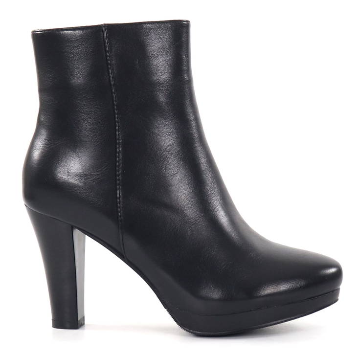 Fuzz Ankle Boots 6001-02 black - Women's ankle boots - 134369 - 1