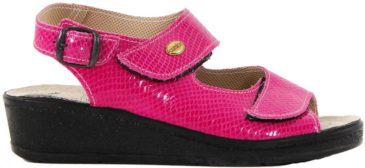 Golden Fit Professional sandals 696 fuchsia - Women's work shoes - 128979 - 1