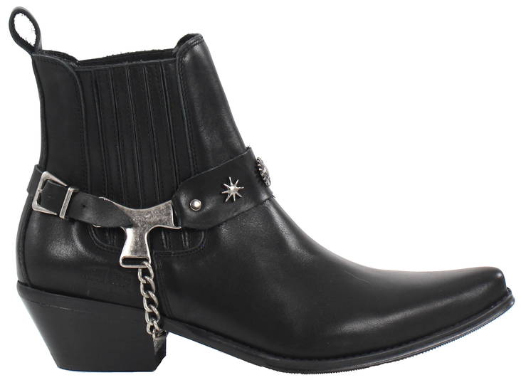 Johnny Bulls Boots 749, Black - Cowboy boots - 125229 - 1