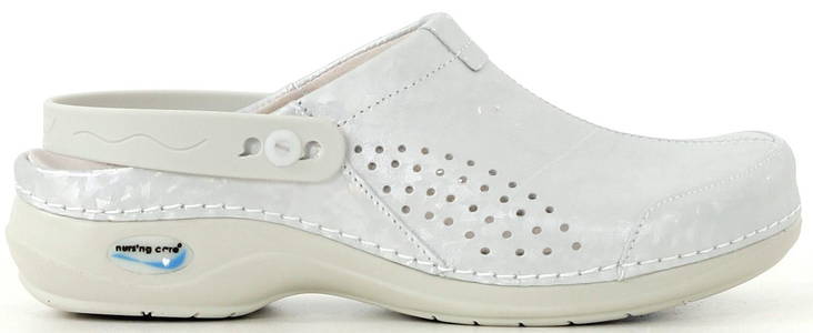 Nursing Care Machine washable clogs WG3APF12 Silver - Women's work shoes - 115269 - 3