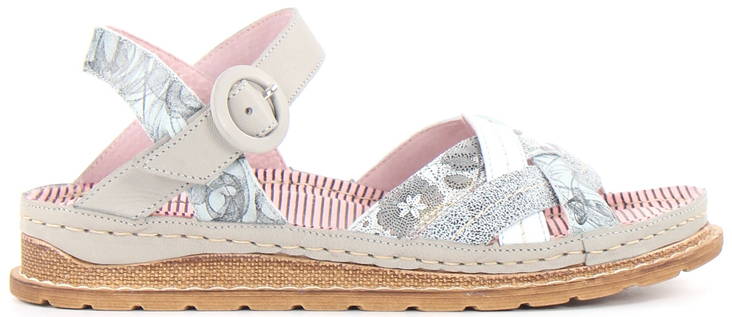 Maciejka Sandals 04442-03, Grey/multi - Women's sandals - 126219 - 1