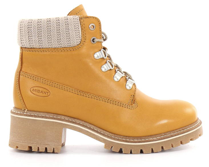Migant Leather Ankle Boots L920-28, Camel - Women's ankle boots - 127329 - 1