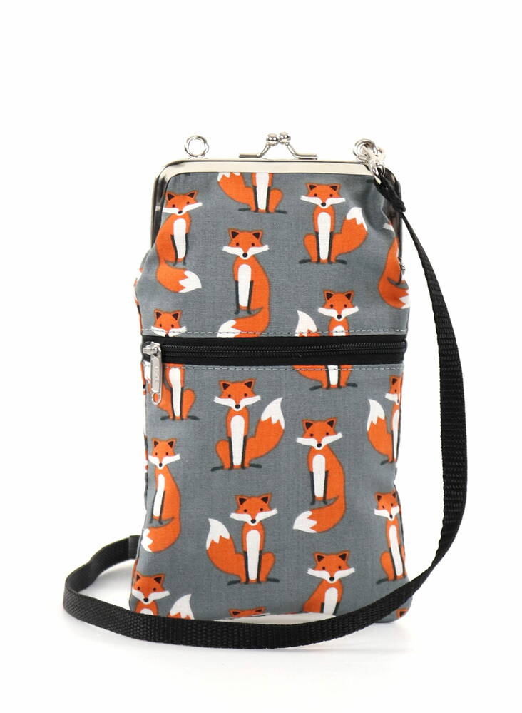Nabo purse with shoulder strap K561 big fox - Wallets - 136099 - 1