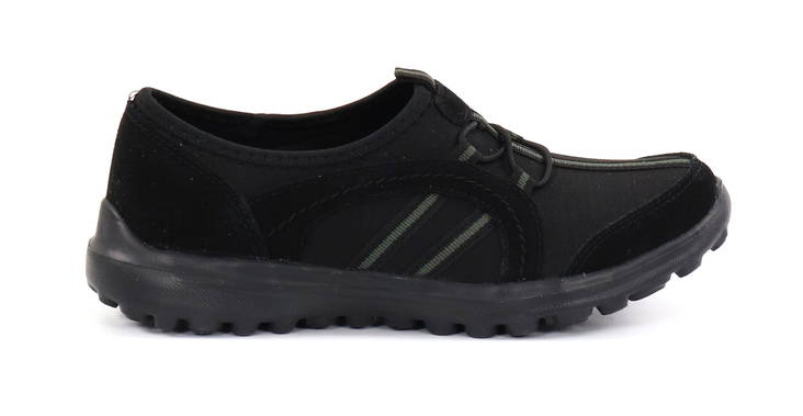 Natura Walking Shoes Silky Black - Women's walking shoes - 130959 - 1