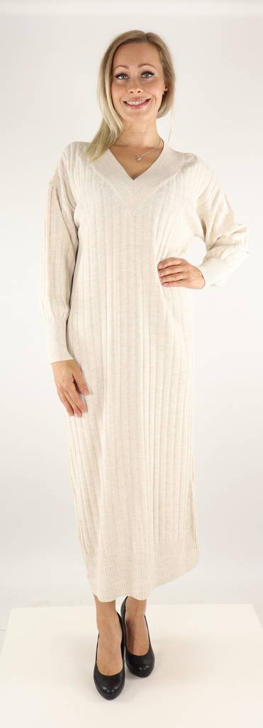 Only Knitted Dress new midi pumice stone - Dresses and tunics - 131429 - 1