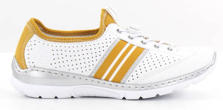 Rieker Walking Shoes L32R0-80, White - Rieker women`s walking shoes - 126059 - 1