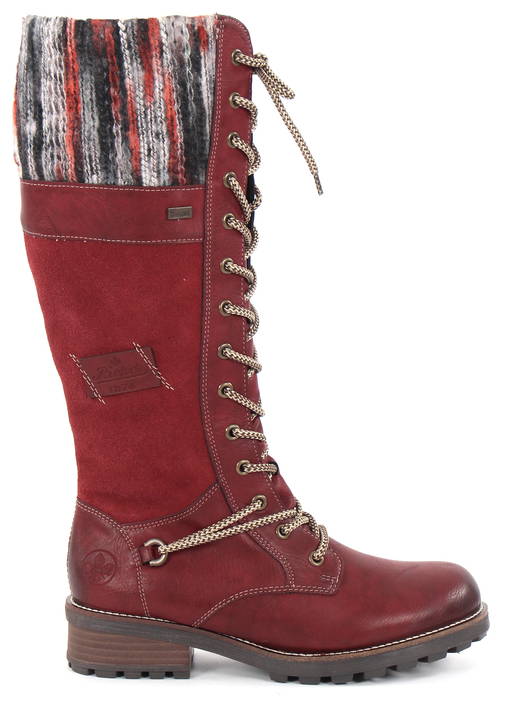 rieker red patent boots
