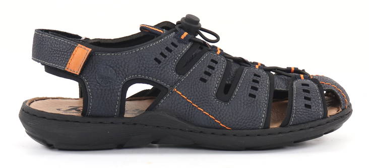 Rieker Sandals 22021-14, blue - Men's sandals - 131069 - 1